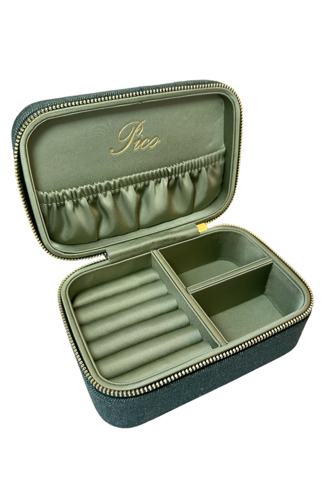 Smykkeskrin, stor - Forest Denim